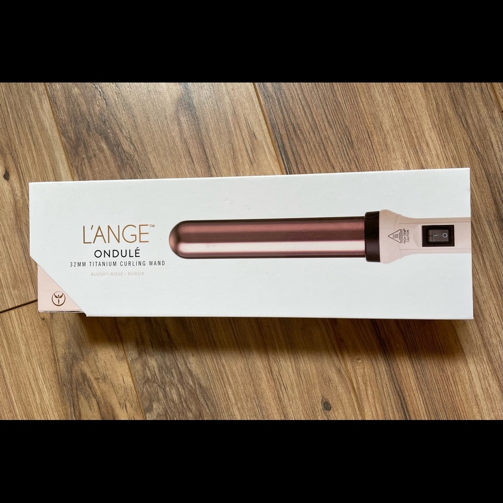 L’ange Ondule 32mm Blush Rose Gold Titanium Curling Wand
